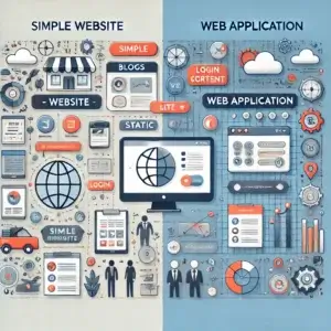 Read more about the article Website vs Web Application – What’s the Difference?